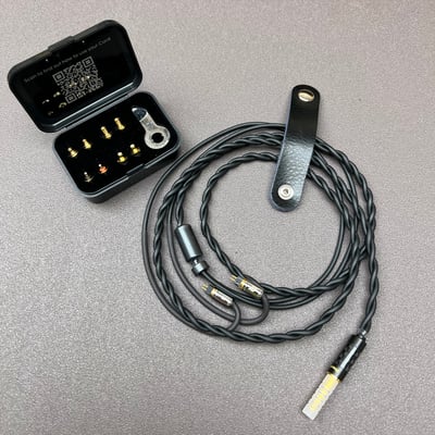 大力揚 Power Praise 闇 Dark 系列 5N單結晶無氧銅 耳道式耳機專用升級線9