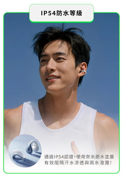 LINKLIKE RingStar Air 耳夾式藍牙耳機｜水滴貼合設計・無感佩戴・360° 空間環繞音效15