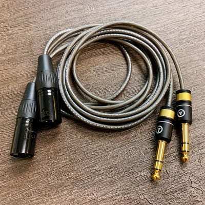 志達電子 破曉Dawn系列 CAB175 6N OFC鍍銀混編 6.3mm TRS - XLR 3PIN 公 平衡升級線5