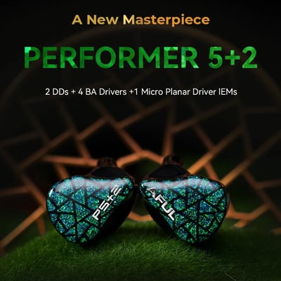 AFUL Acoustics Performer 5+2 / Performer 7 七混合單元 耳道式耳機 監聽 入耳1