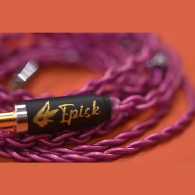 台灣 EPISK Cable Lucy 6N OCC 耳機升級線 Litz type 42