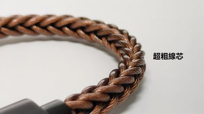 KUANG PAI 狂派 TYPE C 單晶銅線 504芯 OTG USB DAC 小尾巴升級線2