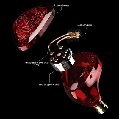 唐族 TangZu 上官婉兒2 赤獅版 Red Lion Ver. 強化低頻限量紀念版 IEM 入耳式耳機3