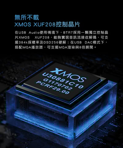 FIIO BTR7 旗艦隨身Hi-Fi藍牙音樂接收器8