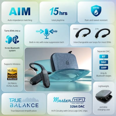 iFi audio GO pod Air 真無線藍牙模組｜Hi-Res 架構輕量進化，IEM 無線化首選7