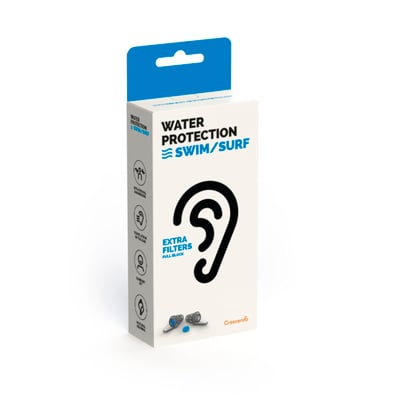 Crescendo PR-2383 Swim/Surf 水域防護耳塞 水阻聲音通透設計2