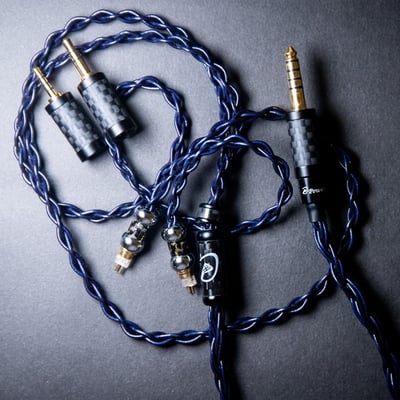 大力揚 Power Praise 星弦 8芯 (Hoshi no Gen) 耳機升級線 單晶純銀/李茲3