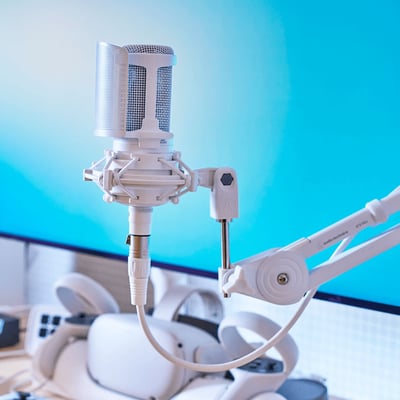 Audio-technica 日本鐵三角 AT2020 CWH 白色 心形指向性電容型麥克風6