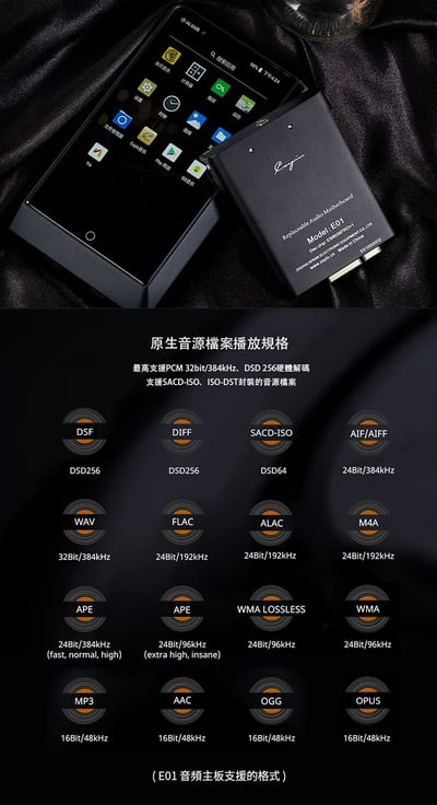 Cayin E01音頻主板 適用N6II ES9038 PRO 八通道DAC8