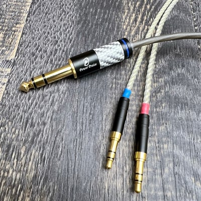 大力揚 Power Praise x 鐵三角 破曉 Dawn 6N鍍銀OFC混編 雙邊出線 耳機專用升級線3