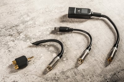 英國 iFi Audio Groundhog+ 接地線材組 AC iPurifier適用 漆黑背景10