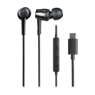 日本鐵三角 Audio-Technica ATH-CKD30C USB Type-C 入耳式耳機｜麥克風線控・內建 DAC7