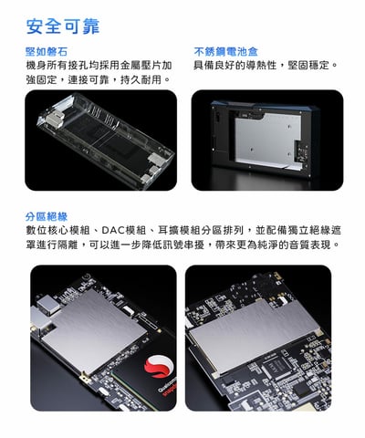 【FiiO】 M23 高階無損隨身音樂播放器-藍/銀二色20