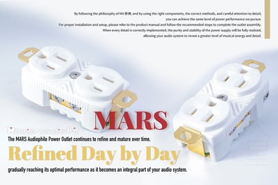 Monitor Acoustics 靜神 MARS 音響級隔離電源插座 接地隔離結構｜從電源起點，讓系統更安靜穩定1