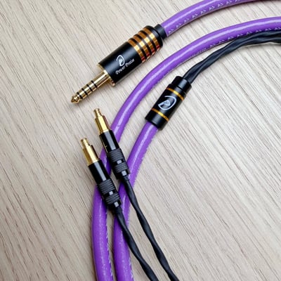 Power Praise 大力揚 × 鐵三角 CAB224 A2DC 耳罩式耳機升級線｜單晶銅鍍銀混合導體2