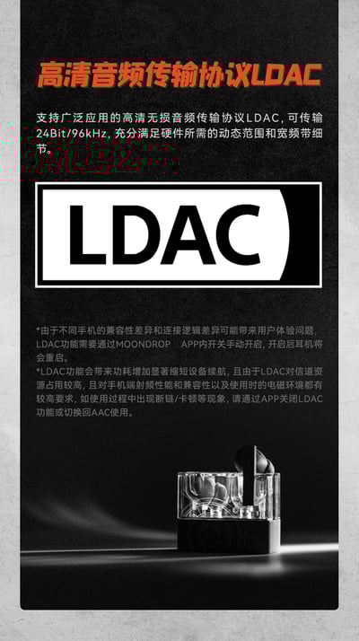 水月雨 Space Travel 2 Ultra｜平板單元 × LDAC高解析藍牙耳機9