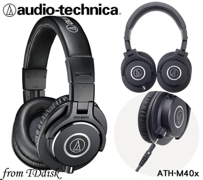 Audio-technica 日本鐵三角 ATH-M40x 專業型監聽耳機 台灣鐵三角公司貨3