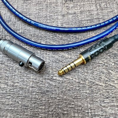 大力揚 Power Praise CAB199 日本鐵三角 TD04-0501 4.4mm平衡公 轉 mini XLR 4PIN 母 轉接線3