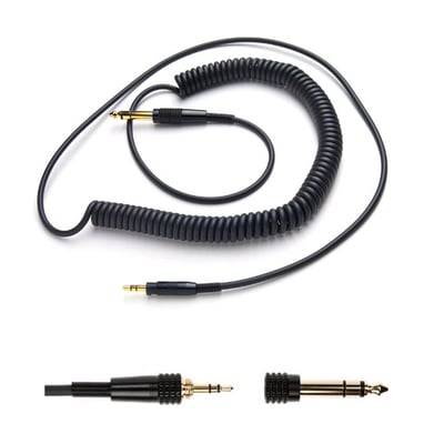 V-Moda DJ 專用音源線 Coil Pro Cable 捲式耳機線 122cm 拉長可到365CM M-100 LP LP2 3.5mm換線耳機適用3