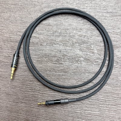 Power Praise 大力揚 CAB186 巫師 可選編織網色 MOGAMI 無氧銅 單邊出線 耳罩式耳機專用升級線 3.5mm AUX HD598 K702 MDR1A M50X1