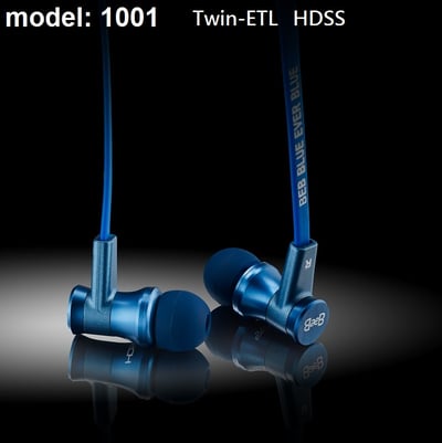 美國 Blue Ever Blue 1001 耳道式耳機 雙核心HDSS 加強重低音1