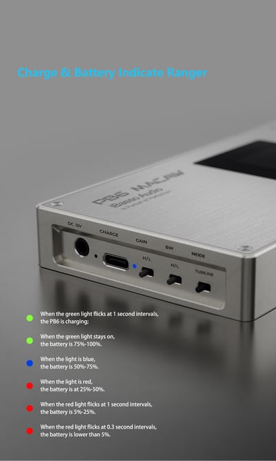 iBasso PB6 MACAW｜四真空管雙模式・雷神JAN6418旗艦級攜帶型耳擴11