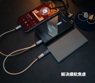 Luxury & Precision(精奢樂彼) WY1 小尾巴獨立供電線 雙TYPE C OTG USB DAC 線 小尾巴 升級線4