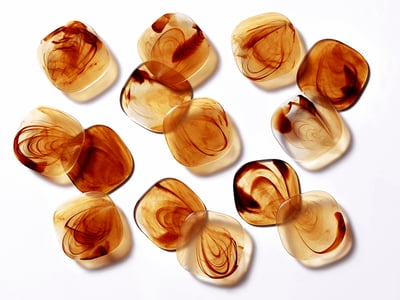 Audio-Technica 日本鐵三角ATH-SQ1TW2 BW/GY 真無線藍牙耳機 獨一無二的咖啡藝術花紋限定色3