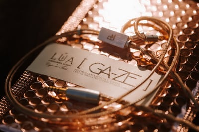 LUA GA-ZE 凝視｜OCC銅銀混編 耳機升級線・愛爾蘭的永恆之歌 GAZE14