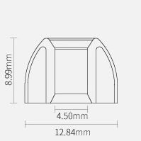 EPZ M100 高透明液態矽膠耳塞 低共振潔淨聲場 一盒三對六入8