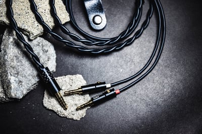 大力揚 Power Praise 闇 Dark 系列 5N單結晶無氧銅 大耳機專用升級線 雙邊出線5