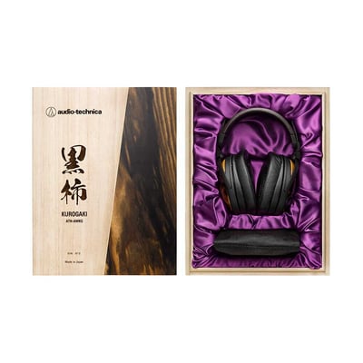日本鐵三角 Audio-Technica 「黑柿木」 ATH-AWKG 耳罩式耳機 限量販售14