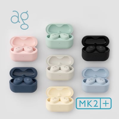 日本 ag COTSUBU MK2+ 真無線藍牙耳機｜極輕量設計 × 多點連線 × 音質清透升級1