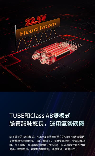 iBasso Audio Nunchaku 雷響雙節 USB DAC 隨身耳擴 3.5/4.4 真空管小尾巴6