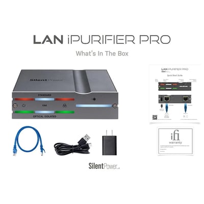 英國 iFi Audio LAN iPurifier Pro 光隔離 網路濾波淨化器7