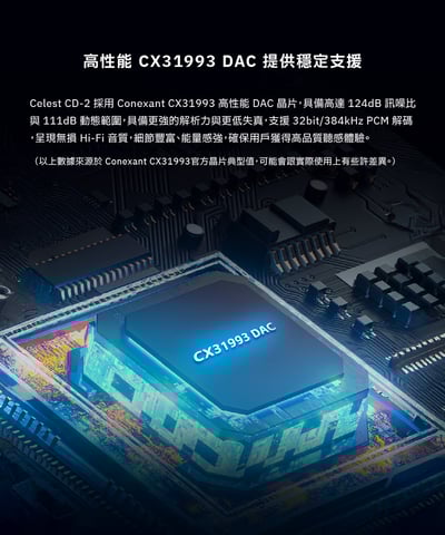 Celest CD-2 USB DAC 小尾巴 3.5/4.4｜隨插即聽．釋放耳機潛力的高性能迷你解碼器2