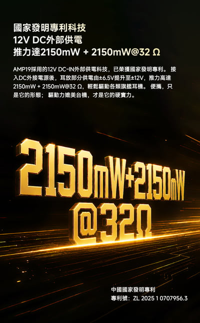 iBasso AMP19 DX340 專用耳擴卡｜Nutube 6P1雙模式架構5