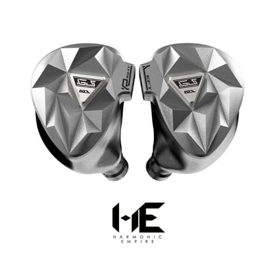 Harmonic Empire 郭嘉 GuoJia 入耳式耳機｜雙振膜雙動圈架構1