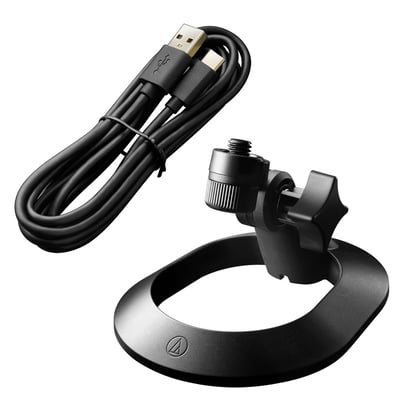 日本鐵三角 Audio-Technica AT2020USB-X+AT8455 +AT8175 電競直播聲創組合7