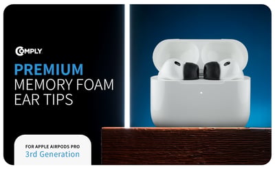 Comply TrueGrip MAX AirPods Pro 3 專用記憶海綿耳塞 TGMax APP 3｜穩定貼合×長時間舒適升級7