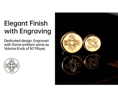 凱音 Cayin P35A & P44A 黃銅鍍金訂製防塵蓋 3.5mm/4.4mm5