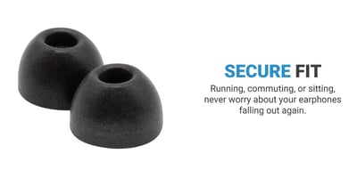 Comply TrueGrip™ TW-200-C 海棉/泡棉耳塞三對入 適用Sony WF-1000XM4 beats fit pro4