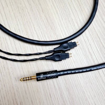 Power Praise 大力揚 × 鐵三角 CAB221 HD600/HD650/HD660 耳機升級線｜四芯無氧銅導體3