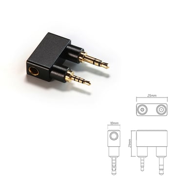 ddHiFi DJ44K AK播放器專用耳機轉接頭6