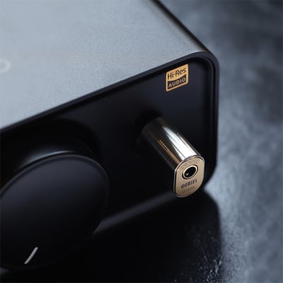 ddHiFi DJ65A 3.5mm單端(母)轉6.35mm(公)轉接頭6