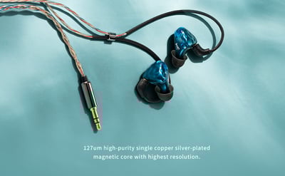 iKKO OH1S 圈鐵混合耳道式耳機 可換線 入耳監聽 MMCX 可換線式設計6