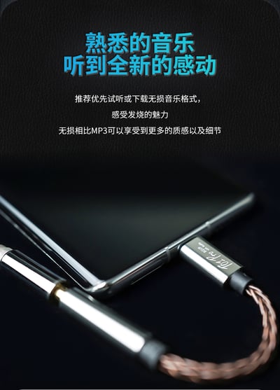 BGVP T01 Pro Type C HiFi 隨身解碼耳擴DAC 小尾巴 支援通話功能耳機 T01PRO6