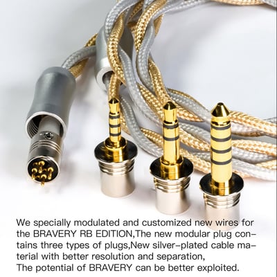 See audio 『Bravery』勇氣 紅藍特別版 四動鐵單元 耳道式耳機 CM插針4