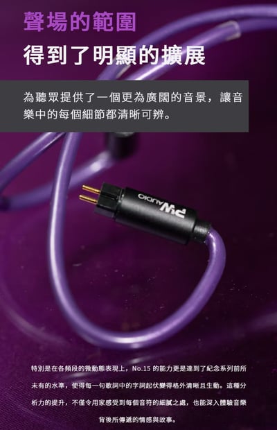 PW AUDIO NO.15 Anniversary Series 15週年紀念款 耳機升級線7