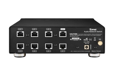 KECES Ewave Audio Grade Switch 音響級網路交換器｜OCXO 時鐘 8埠千兆2